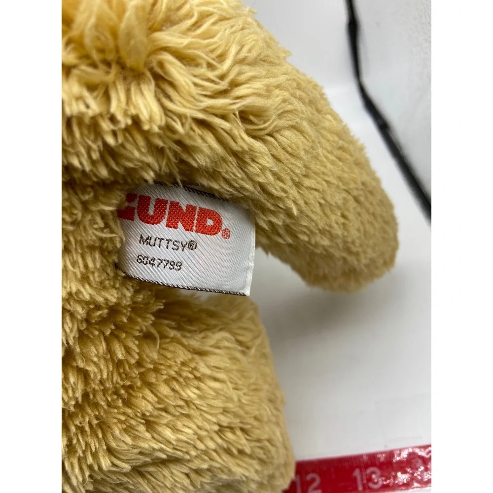 GUND Muttsy Plush Dog Tan Gold Shaggy Floppy Puppy 6047799